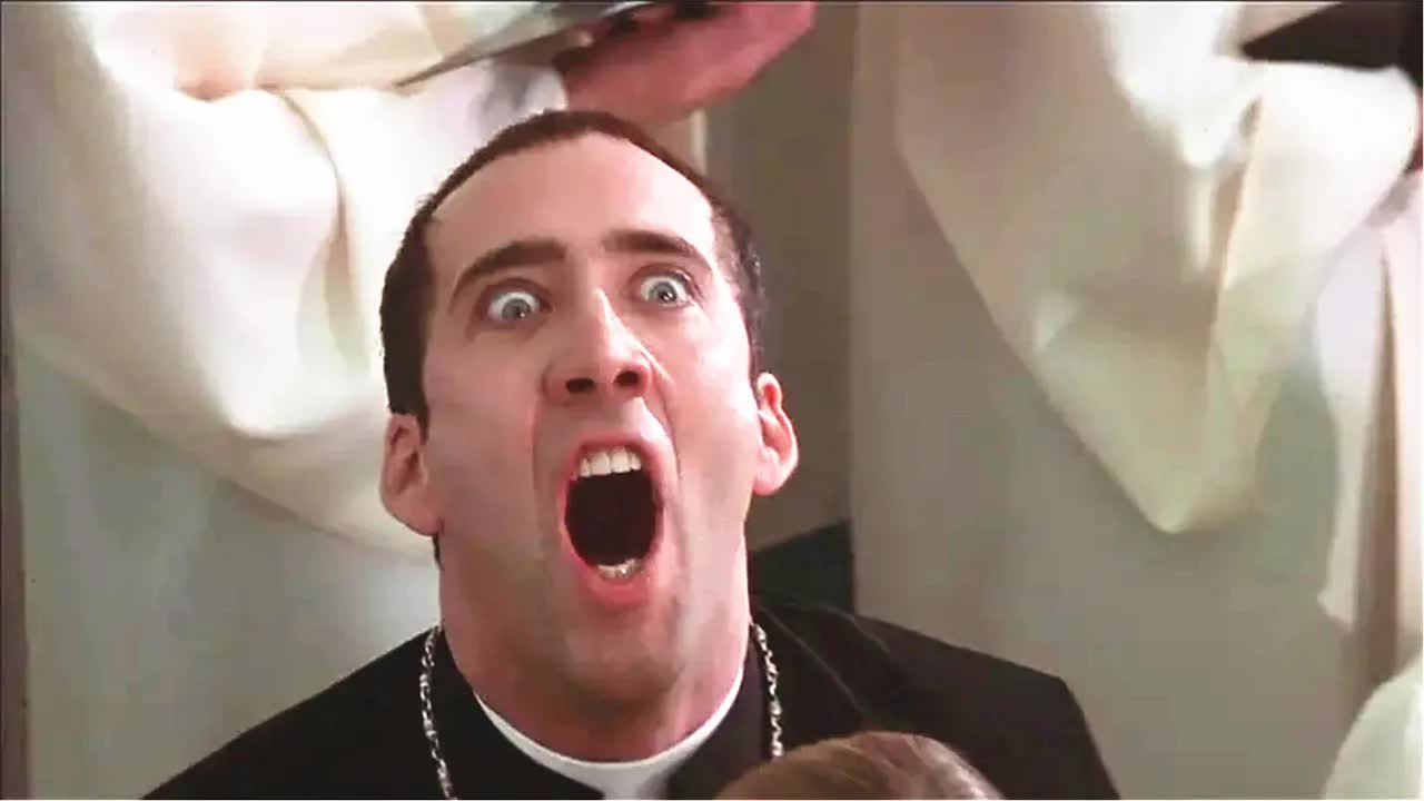 在这部大片里，尼古拉斯的演技爆炸，摸个屁股能爽成这样！