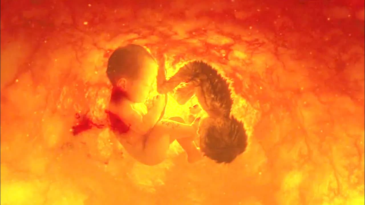 双胞胎姐姐天生畸形，在娘胎中靠吃妹妹的肉生存，姐姐生下来是怪物，妹妹成了残疾