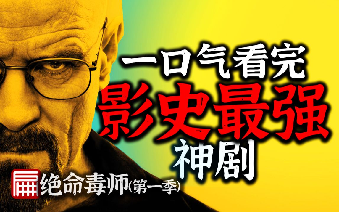 豆瓣9.6！影史最强美剧！化学老师的毒枭养成路！一口气看完《绝命毒师》第一季 1